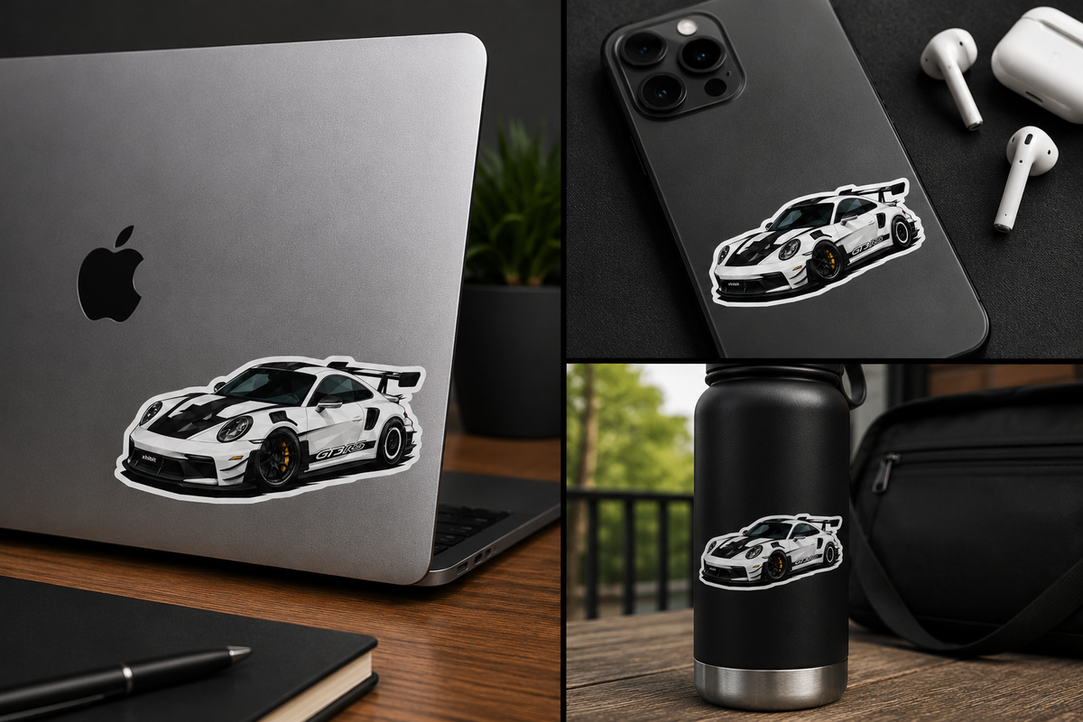 Porsche Sticker