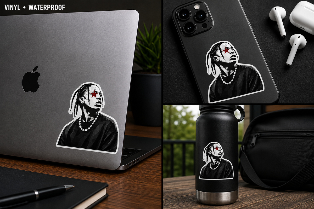 Travis Scott Sticker
