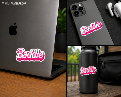 Baddie Sticker
