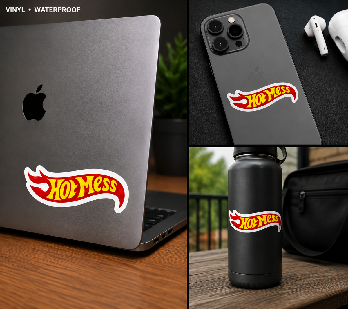Hotmess Sticker