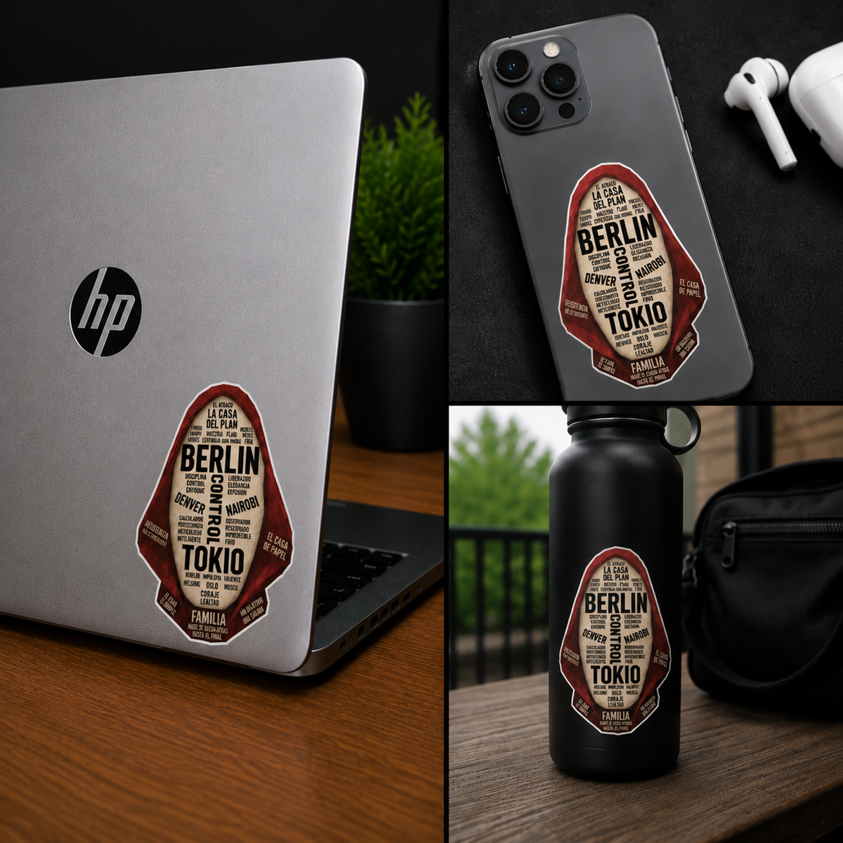 Money Heist Sticker