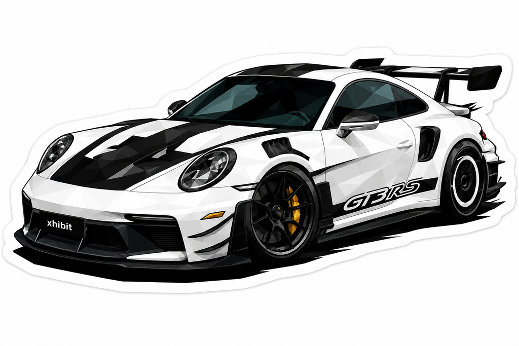 Porsche Sticker