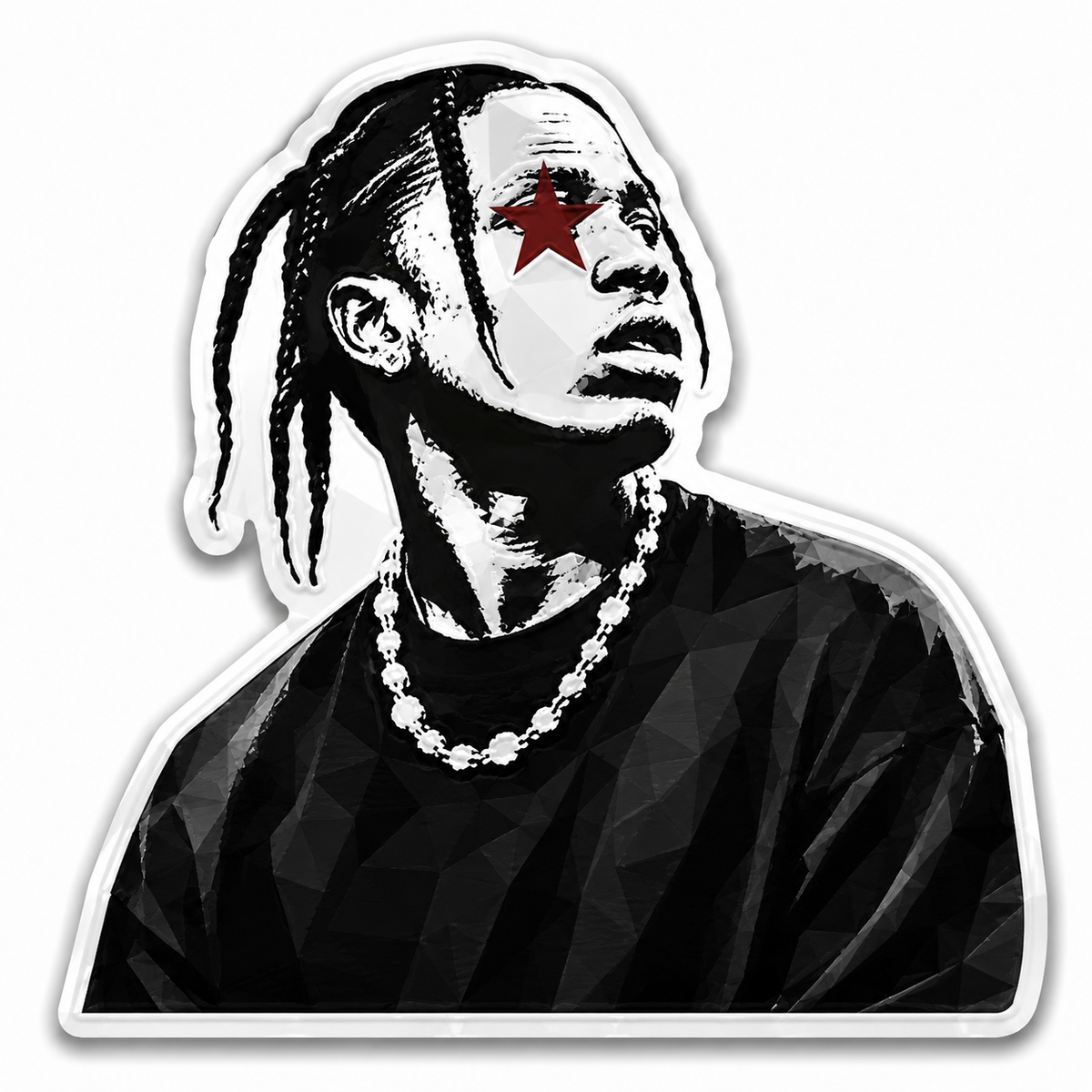 Travis Scott Sticker