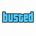 Busted Sticker