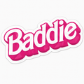 Baddie Sticker