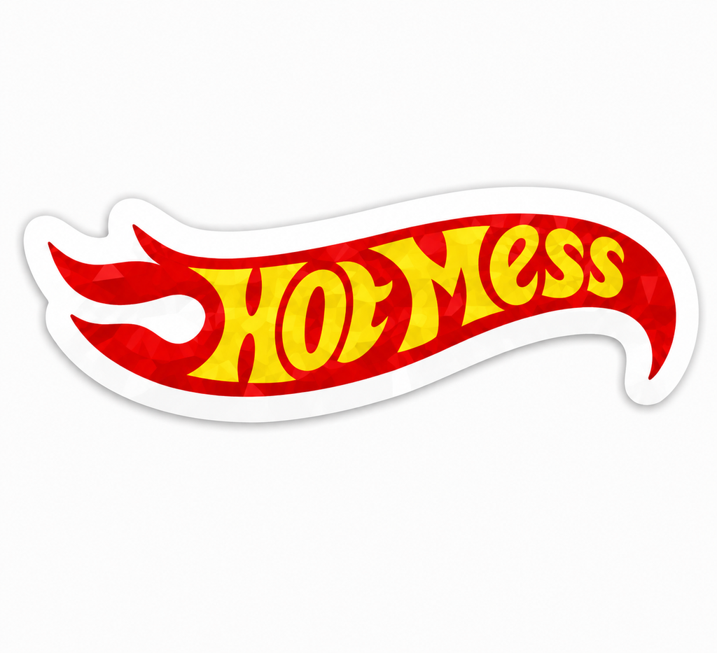 Hotmess Sticker