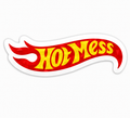 Hotmess Sticker