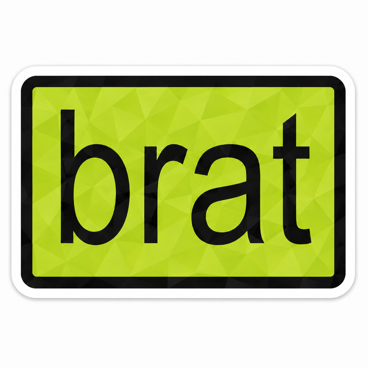 Brat Sticker