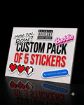 Custom Pack of 5