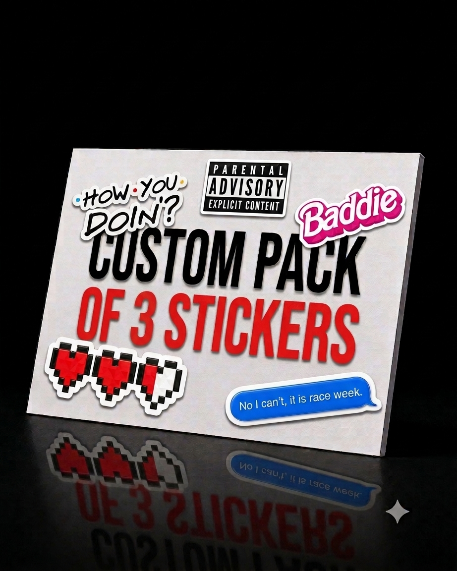 Custom Pack of 3